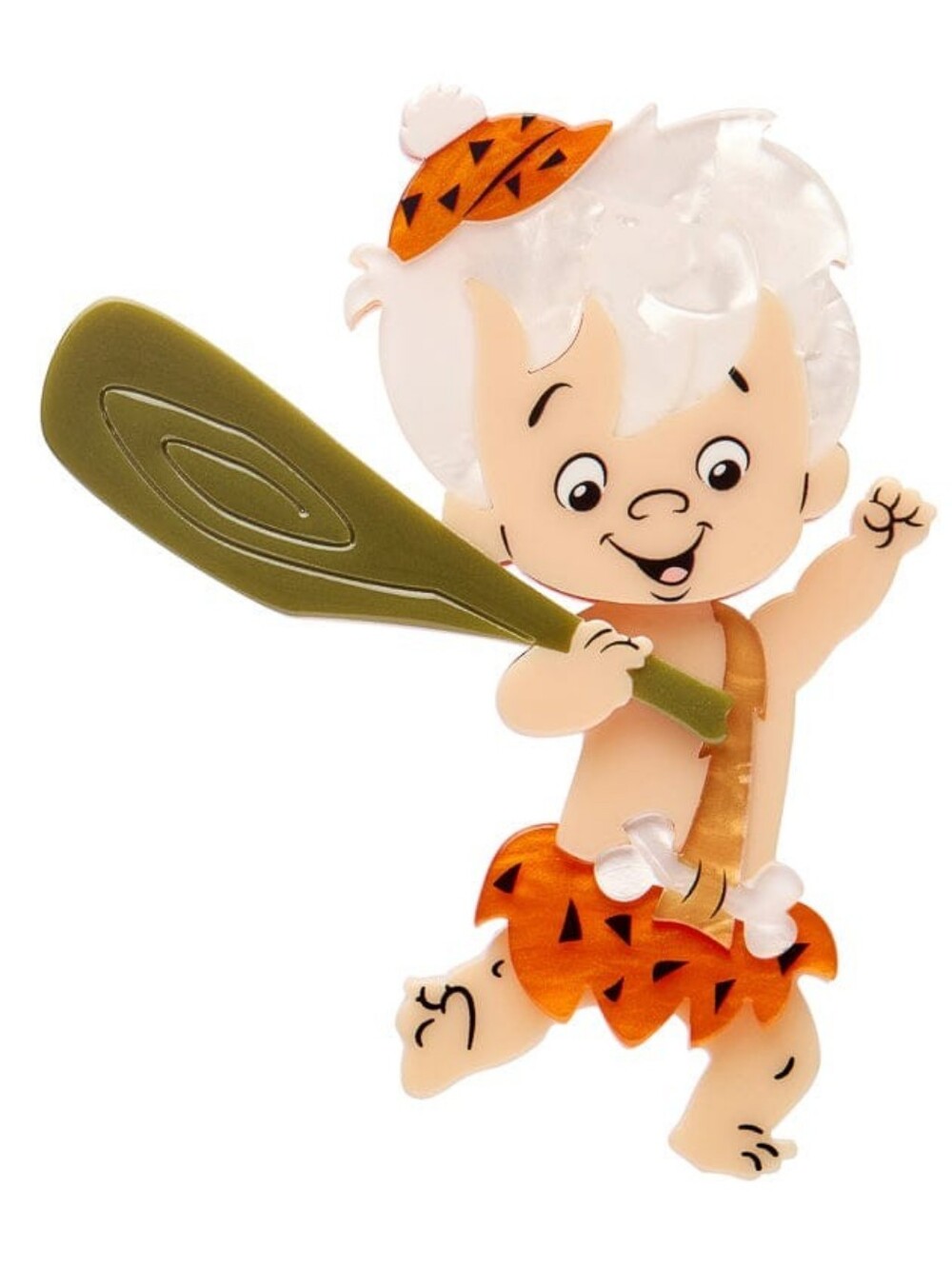 New Adorable Bamm Bamm Rubble Hanna Barbara Erstwilder Flintstones Pin Brooch